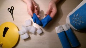 Дед Мороз, игрушка своими руками.