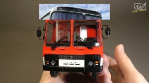 ПАЗ-3205. Наши Автобусы №2. MODIMIO Collections. Обзор журнала и модели.