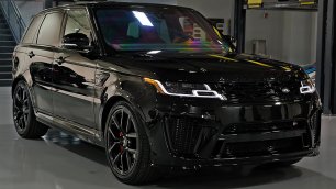 Range Rover Sport SVR (2022) - Exterior and interior Details (Luxury Performance