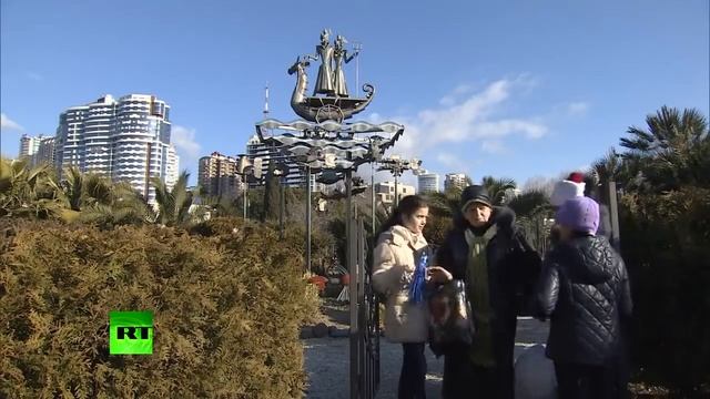 Преобразившаяся жемчужина Черного моря  Сочи СЕГОДНЯ!!!! КРАСОТА!!! РАЗМАХ смотреть онлайн