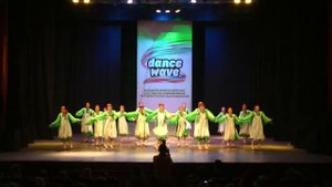 DanceWave 2017. Танцы Народов Мира 10-13 лет МАУДО  РГДДТ  ансамбль танца  Верес