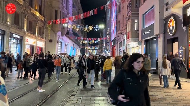 City Center Istanbul 2023 Istiklal Street-Taksim |Walking Tour 4K смотреть онлайн