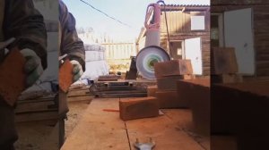 станок  для резки кирпича. самодельный станок из болгарки своими руками