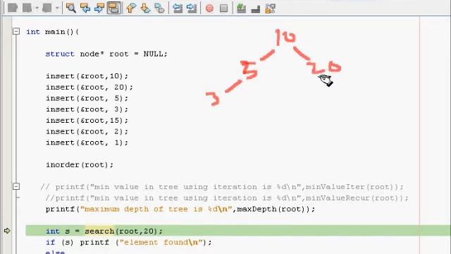 Programming Interview: Data Structures Algorithm: Searching Element in a Binary Search Tree