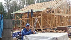 Кровельная ветрозащита. Изоплат шип-паз 25 мм. Шумоизоляция кровли. Строй и Живи.