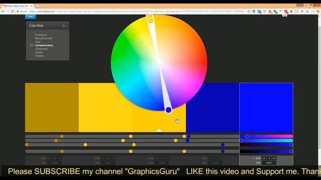 Free tool: Color theme maker Adobe color | Color wheel | How to choose best color pallet смотреть онлайн