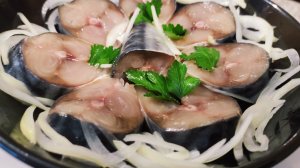 Скумбрия Малосольная за 2 часа Простой ецепт Как Засолить Скумбрию salty fish