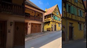 Путешествуем по Франции. Bergheim Elsass, Frankreich. Франция Эльзас