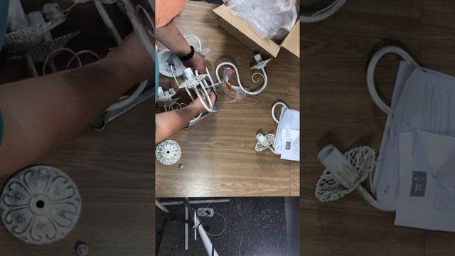 ЛЮСТРА ПОДВЕСНАЯ ПЕТРАСВЕТ 1149-5. ОБЗОР. РАСПАКОВКА. СБОРКА.2020. смотреть онлайн