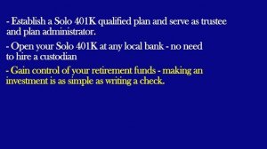 Solo 401(k) retirement plan - IRA Financial Group