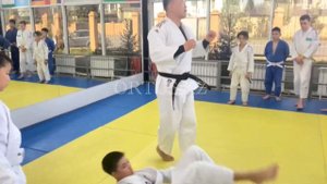Judo (Ko Soto Gari), дзюдо - подсечка под пятку снаружи. Дзюдо в Нур-Султане (Астане) ORTUS.KZ