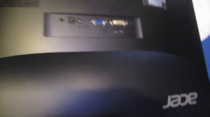 ACER 23" LED MONITOR - UNBOXING