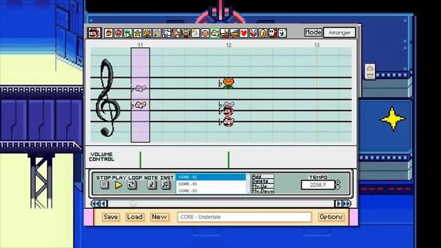 CORE - Undertale :: Super Mario Paint v1.0.4 смотреть онлайн