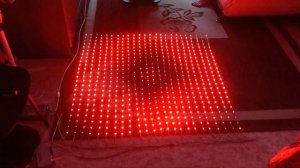 Светодиодная матрица ws2812b, к новому году на окно!