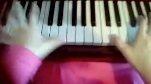 Песня Бонни на фортепиано (начало)