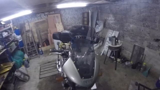 YAMAHA TDM 850 устанавливаем дополнительное ветровое стекло/стекло с AliExpress