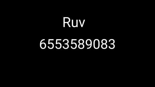Ruv Fnf roblox id code смотреть онлайн