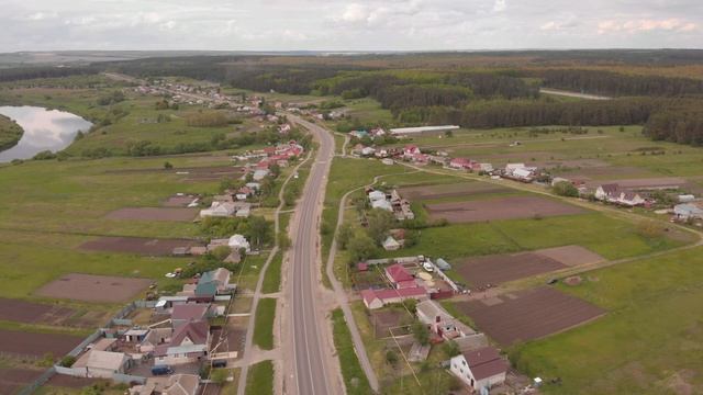 Аэросъемка 4K. Липецкая Область. Село Даньшино. Часть Первая. смотреть онлайн