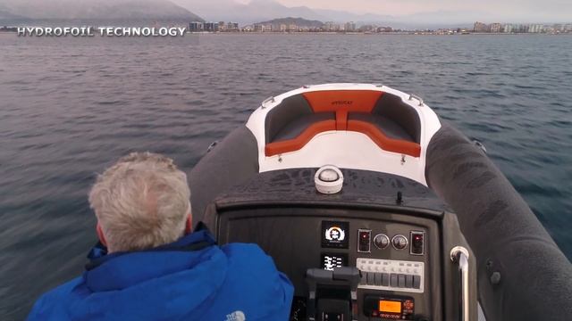 Main advantages of hydrofoil techlology | Hysucat  28 RIB