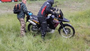 SUZUKI DR 800 BIG - Myjemy DR - motorcycle wash
