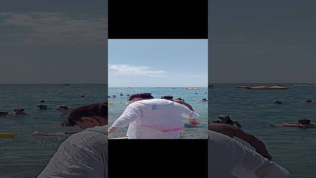 Центральный пляж Лазаревское.