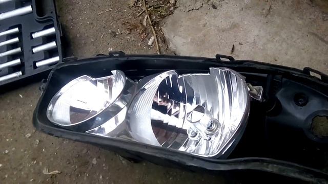 Элантра j3 , как разобрать фару ! смотреть онлайн