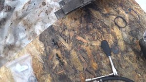 Почему не работает печка на экскаваторе Вольво? Антифриз потёк ручьём...