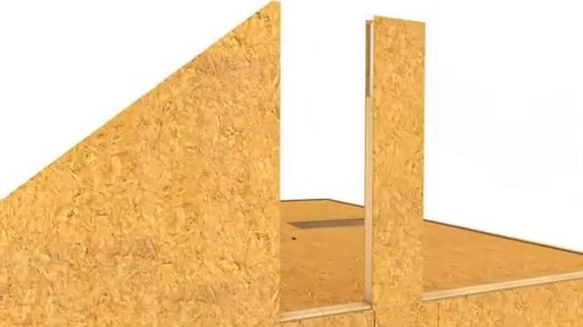 Анимация сборки каркасного дома из СИП-панелей смотреть онлайн