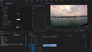 Как удалить искажение камеры в Adobe Premiere Pro?