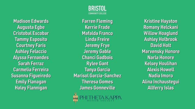 Phi Theta Kappa Induction Ceremony 2020