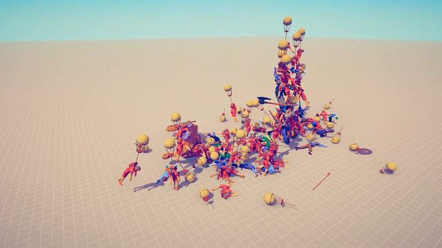 MYSTERIOUS GIFT BOX vs 60X EVERY UNIT  Totally Accurate Battle Simulator TABS