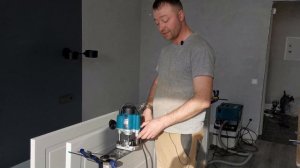 Врезка скрытых петель шаблоном Doorprofi