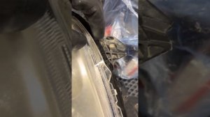 Toyota Auris замена на светодиодные линзы Technik Division 3"