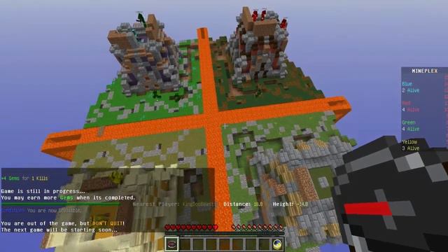 ЧЕТЫРЕ КОМАНДЫ! ОДНА ПОБЕДИТ! | Minecraft: Micro Battle смотреть онлайн