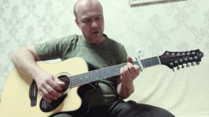 Вспомните, ребята (И когда над ними грянул смертный гром) - Андреич на 12 струнной гитаре