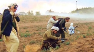 Мы выходим на рассвете Над заставой дует ветер. Село Борское . Реконструкция 1987 - 2021.