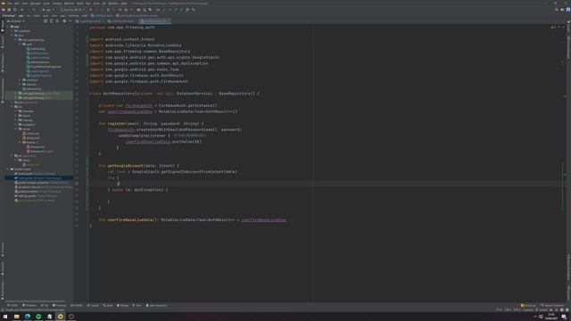 8) Red Social Frieming | Auth | Android Kotlin - Inicio de sesión Api Google Auth смотреть онлайн