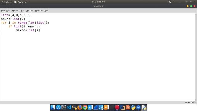 How to Find Maximum of a Number in a List using Python? | Tamil | Quick Through  #PythonProgramming