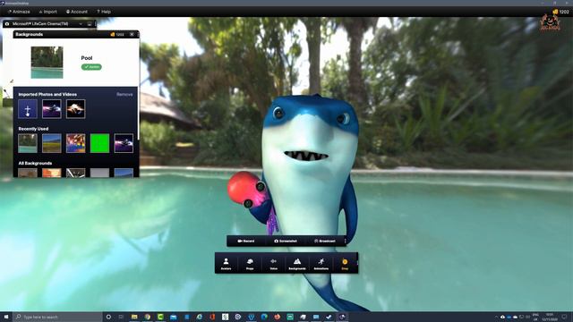 How to set Backgrounds in Animaze tutorial смотреть онлайн