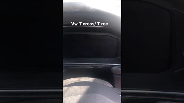 Vw t-cross/t-roc tyre pressure indicator reset