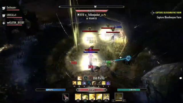 ESO - Outnumbered Magicka Templar PvP Dragonhold - I'm Back смотреть онлайн