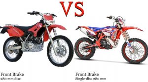 Rieju 125 MRX vs Beta RR 250 Test specification comparison