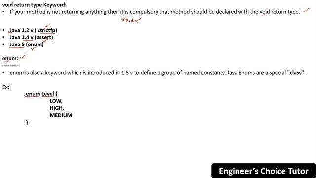 Reserved Words in Java | Java Programming Language | Java