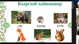 Урок татарского языка.