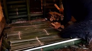 Building warm Bushcraft and comfortable dugout | survival shelter, camping in rain , fireplace