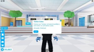 Roblox Cabin Crew Simulator - All Codes
