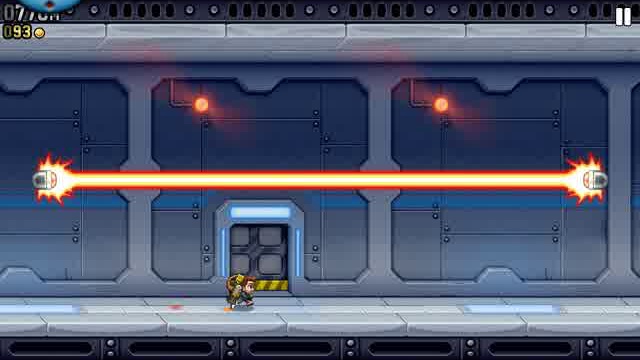 Обзор на игру "Jetpack Joyride" смотреть онлайн