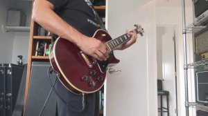 Gibson Jerry Cantrell "Wino" Les Paul Custom - Alice in Chains "Man in the Box"