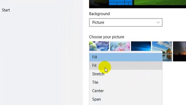 How to adjust desktop background picture in Windows 10 смотреть онлайн
