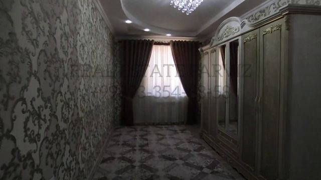 Недвижимость в Самарканде видео №65 3х комнатная люкс квартира с мебелью и техникой Вокзал 75.000$ смотреть онлайн